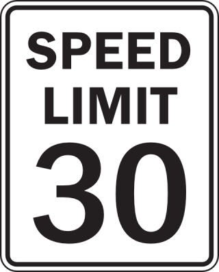speed limit 30